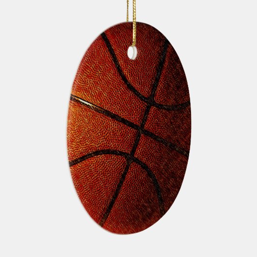 Basketball Keramisch Ornament (Rechts)
