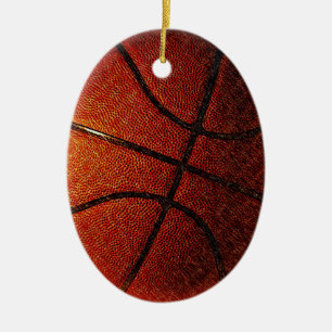 Basketball Keramisch Ornament