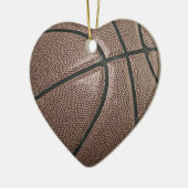 Basketball Keramisch Ornament (Links)