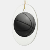 Basketball Keramisch Ornament (Links)