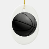 Basketball Keramisch Ornament (Voorkant)