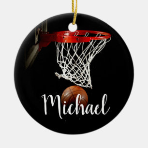 Basketball Keramisch Ornament