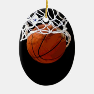 Basketball Keramisch Ornament