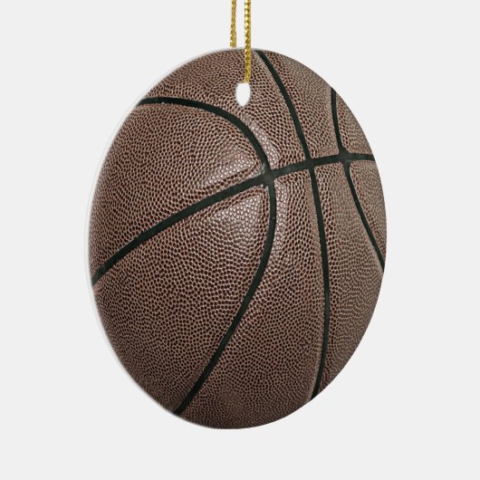 Basketball Keramisch Ornament (Rechts)