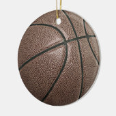 Basketball Keramisch Ornament (Links)