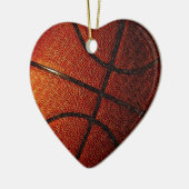Basketball Keramisch Ornament (Links)