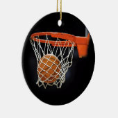 Basketball Keramisch Ornament (Rechts)