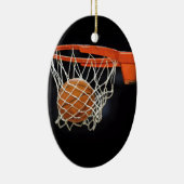 Basketball Keramisch Ornament (Rechts)