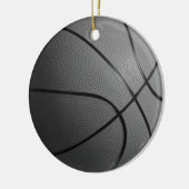Basketball Keramisch Ornament (Links)