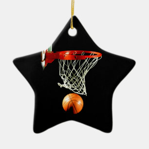 Basketball Keramisch Ornament