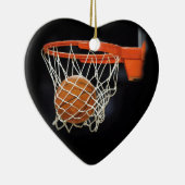 Basketball Keramisch Ornament (Rechts)