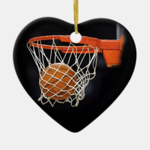 Basketball Keramisch Ornament