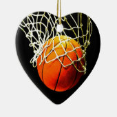 Basketball Keramisch Ornament (Rechts)