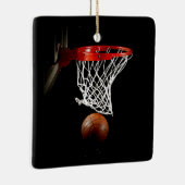Basketball Keramisch Ornament (Rechts)