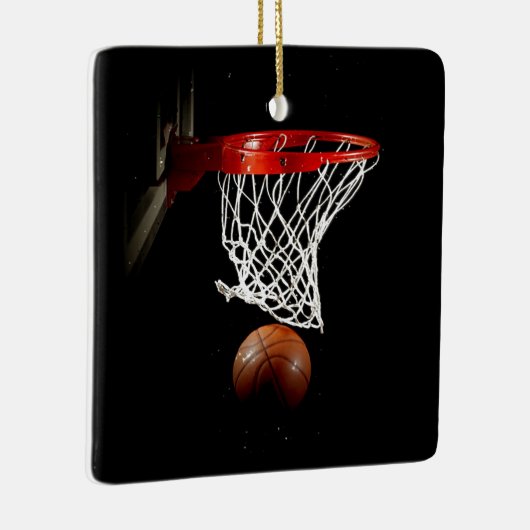 Basketball Keramisch Ornament (Rechts)