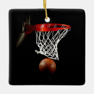 Basketball Keramisch Ornament