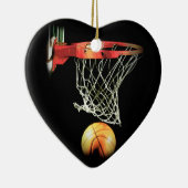 Basketball Keramisch Ornament (Rechts)