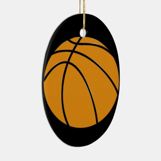 Basketball Keramisch Ornament (Rechts)