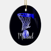 Basketball Keramisch Ornament (Rechts)