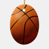 Basketball Keramisch Ornament (Voorkant)