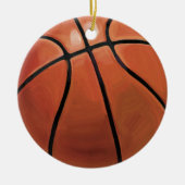 Basketball Keramisch Ornament (Voorkant)