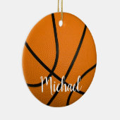 Basketball Keramisch Ornament (Rechts)