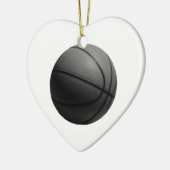 Basketball Keramisch Ornament (Links)