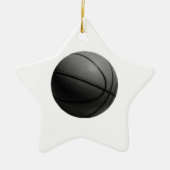 Basketball Keramisch Ornament (Voorkant)