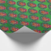 Basketball Kerstmis Cadeaupapier (Hoek)