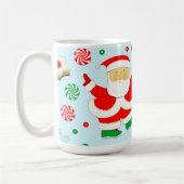 Basketball Kerstmis Koffiemok (Links)