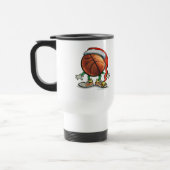 Basketball Kerstmis Reisbeker (Links)