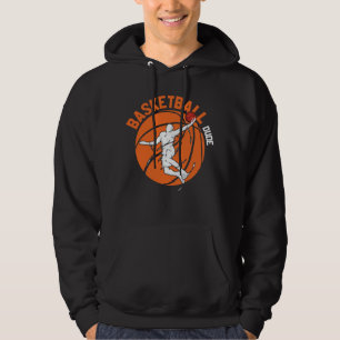 Basketball Kerstontwerp voor Basketball Lover Hoodie