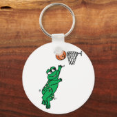 Basketball Kikker Sleutelhanger (Voorkant)