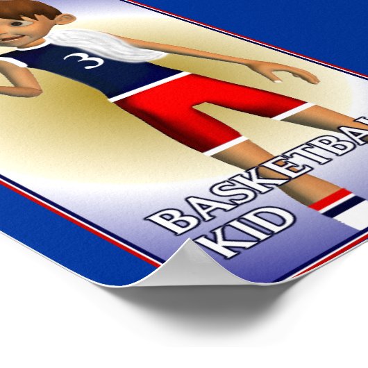 Basketball Kind Poster (Hoek)