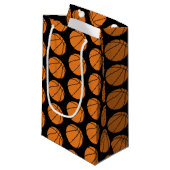 Basketball Klein Cadeauzakje (Voorkant Gekanteld)
