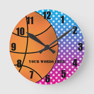 Basketball-klok Ronde Klok