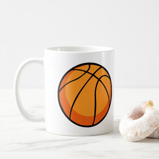 Basketball Koffiemok (Met donut)