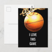Basketball - Kunst ter illustratie van sport Briefkaart (Voorkant / Achterkant)