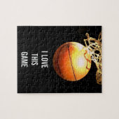 Basketball - Kunst ter illustratie van sport Legpuzzel (Horizontaal)