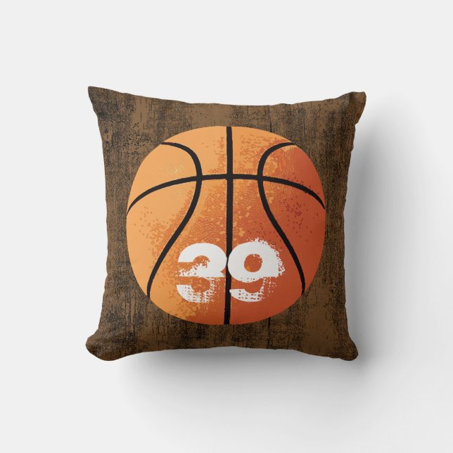Basketball () kussen (Voorkant)