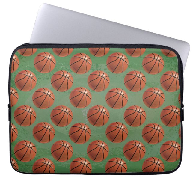 Basketball Laptop Sleeve (Voorkant)