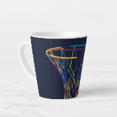 Basketball Latte Mok (Linkerhoek)