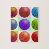 Basketball Legpuzzel (Verticaal)