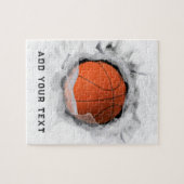 Basketball Legpuzzel (Horizontaal)