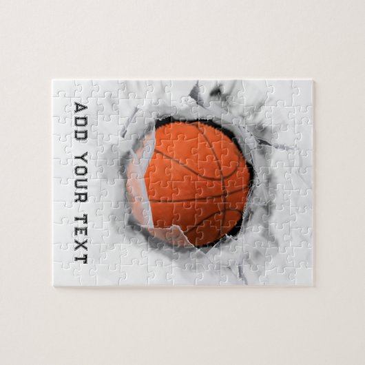 Basketball Legpuzzel (Horizontaal)