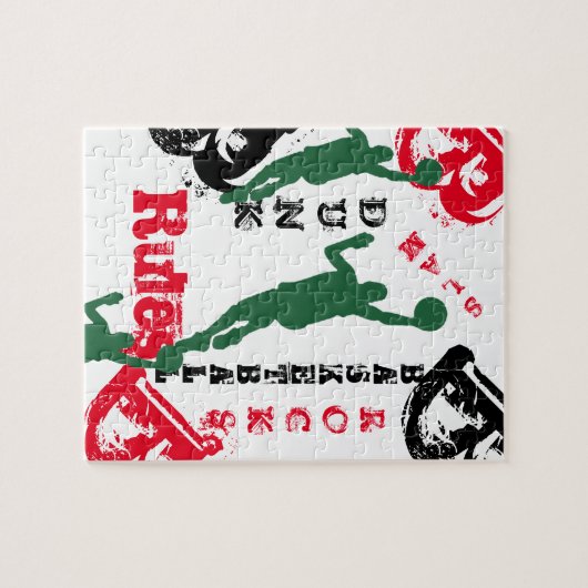 BASKETBALL LEGPUZZEL (Horizontaal)