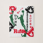 BASKETBALL LEGPUZZEL (Verticaal)