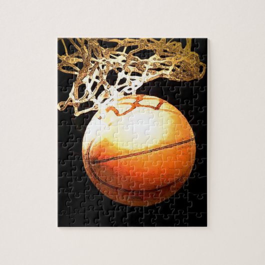 Basketball Legpuzzel (Verticaal)
