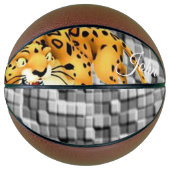 Basketball Leopard Basketbal (Voorkant)