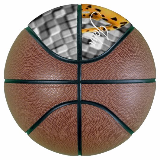 Basketball Leopard Basketbal (Rechts)